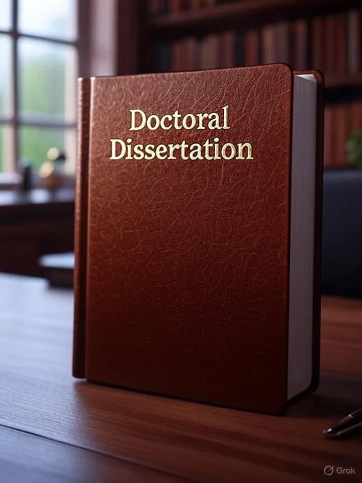 رساله دکتری